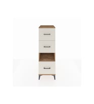 Kronos Dolap Tek Raflı 3 Çekmeceli 44x59x134 Çam-Aytaşı