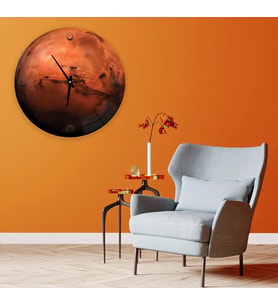 Mars Cam Saat - 60 cm