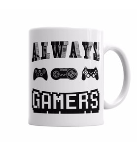 Always Gamers Kupa Bardak Porselen