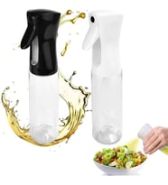 2 Adet Şeffaf Air Fryer Yağ Spreyi Salata ve Fırın İçin Yağ Püskürtücü Çok Amaçlı Yağdanlık