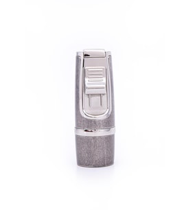 3 Torch Pürmüz Fırçalı Gunmetal Metal Puro Çakmağı - TR7213