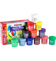 Fatih 12 Renk 25Gr Guaj Boya 504020