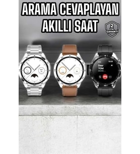 Akıllı Saat Titreşimli Amoled Ekran Uyku Takibi Sesli Görüşme
