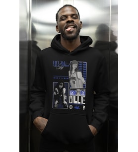 Hit Me Hard And Soft Billie Eilish Baskılı Unisex Oversize Şarkıcı Hoodie