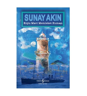 Koyu Mavi Memleket Kumaşı Sunay Akın İş Bankası Kültür Yayınları