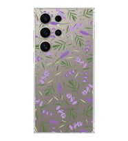 PrintiFy Samsung Galaxy S24 Ultra ile Uyumlu Water Color 3  Kamera Korumalı Şeffaf  Kılıf