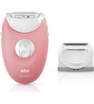 BRAUN SİLK-ÉPİL 3 3440 KABLOLU KURU KULLANIM 2 EK ATAÇMANLI EPİLATÖR / EPİLASYON