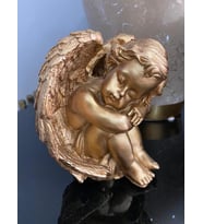 Dekoratif Melek Figürü Biblo (Gold)