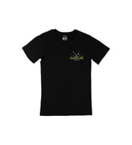 Borobudur Cep Logo Tasarımlı Siyah Tişört