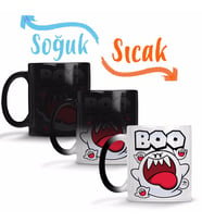 Süper Mario Boo Sihirli Kupa Bardak Porselen