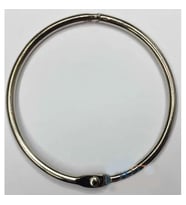 Kilitli Yuvarlak Halka, 5cm - 100 Adet