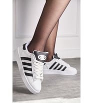 Unisex Günlük Spor Ayakkabı Kaymaz Yumuşak Taban Rahat Bağcıklı Sneaker 473 (Beyaz-Siyah)