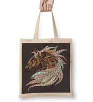 Color Horse 2 Bez Çanta Uzun Saplı