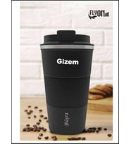 Kişiye Özel Çift Katmanlı Paslanmaz Çelik 500 Ml Kupa Araç Kahve Çay Termos Bardak -1549