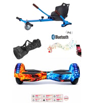 CityMate Smart Balance Elektrikli Kaykay Hoverboard 8.5inch + Hoverkart Set Akıllı Denge Ledli Bluetooth D10
