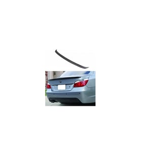 Bmw 5.seri E60  Uyumlu Plastik Ince Parlak Siyah Spoiler 2003-2010