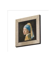 Inci Küpeli Kız Johannes Vermeer, 1665 Baskılı Mdf Magnetkrg-134buzdolabı Süsü