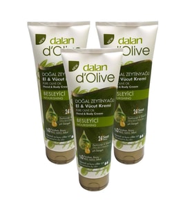 Dalan Dolive El Ve Vücut Kremi 250 Ml 3 Adet