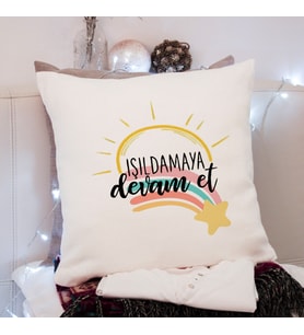 Işıldamaya Devam Et Tasarımlı Yastık