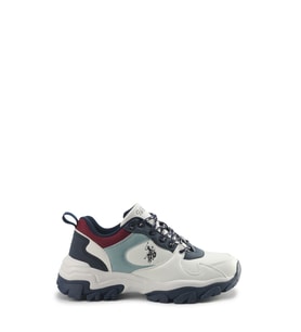 U.S. Polo Assn Tracky 5Pr Kadın Sneaker Spor Ayakkabı Beyaz Mavi
