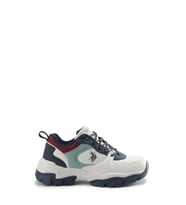 U.S. Polo Assn Tracky 5Pr Kadın Sneaker Spor Ayakkabı Beyaz Mavi