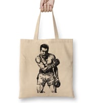 Muhammed Ali Boks 01 Bez Çanta Uzun Saplı
