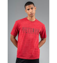 Maraton Comfort Erkek Bisiklet Yaka Kahverengi T-shirt