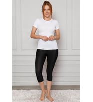 Akbeniz Microfiber Kapri Tayt 5864