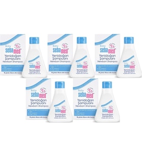 Sebamed Bebek Şampuanı 250ML Yeni Doğan (5 Li Set)