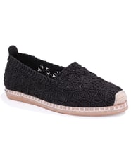 Dagoster DZA07-115526380 Siyah Triko Günlük Espadril Kadın Ayakkabı