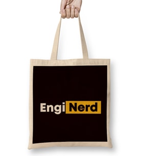 Engineer Nerd Computer Science Developer Programmer Internet Bez Çanta Uzun Saplı
