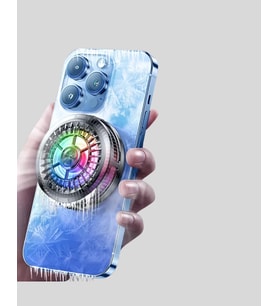 RGB Işıklı Telefon Soğutucu Fan Cooler Süper Hızlı Soğutma