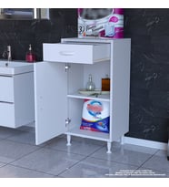 Modilayn EMİR 35 x 88 x 32,5 cm Kapaklı ve Çekmeceli Çok Amaçlı Banyo&Mutfak Dolabı