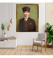 ÇERÇEVELİ ATATÜRK TABLO S240