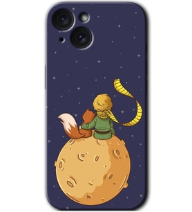 İphone 15 Plus Kılıf HD Desen Baskılı Kılıf - Küçük Prens