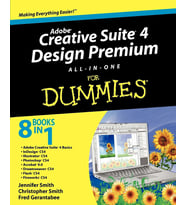 Adobe Creative Suite 4 Design Premium All-In-One For Dummies (Krem)