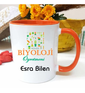 Biyoloji Öğretmenine Özel Öğretmenler Günü Hediyesi Kişiye Özel Kupa Bardak