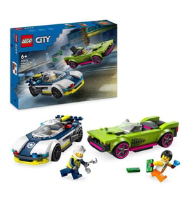LEGO City Polis Arabası Ve Spor Araba Takibi 60415