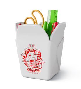 Mustard Noodle Seramik Kalemlik