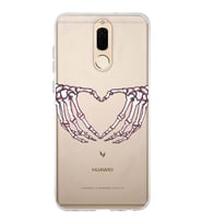 Huawei Mate 10 Lite Uyumlu Baskılı Yumuşak Silikon Şeffaf Telefon Kılıfı