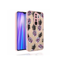 Xiaomi Redmi Note 8 Pro Uyumlu Kılıf Desenli Kamera Korumalı Parlak Zore Nora Kapak