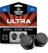 Cosmostech Kontrolfreek ULTRA PS5/PS4 Uyumlu Analog Başlık Thumbsticks - Performans Yükseltici ve Koruyucu (Siyah)