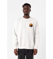 One Piece Anime Thousand Sunny Beyaz Erkek 2ip Sweatshirt