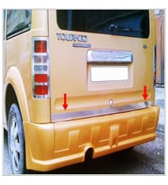 Ford Connect Krom Bagaj Alt Çıtası 2002-2014 Arası Paslanmaz Çelik