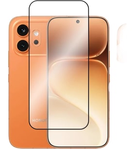 Honor 600/600 Pro ile Uyumlu 9H Temperli Full Ekran Antistatic Çerçeveli Ekran Koruyucu CamHonor 600/600 Pro için Ekran Koruma Camı Diamond Glass