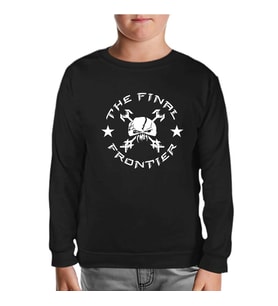 Iron Maiden - The Final Frontier Siyah Çocuk Sweatshirt