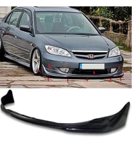 Honda Civic Vtec 2 S2000 Ön Ek Plastik Siyah karlık-ön-ek-bodykit 2004 2005 2006 Mat Siyah Plastik