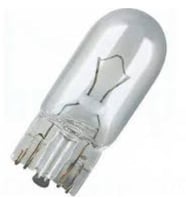 12V/5W Dipsiz Park/Gösterge Ampulu Beyaz Cam