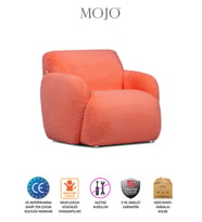 MOJO Mango Çocuk Koltuğu Mercan (Mercan-Nar Çiçeği)