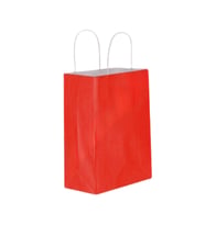 Burgu Saplı Bayrak Kırmızı  Çanta 25x31x12cm 50 ADET